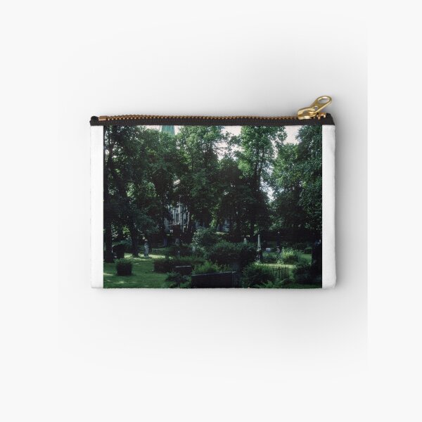 Item preview, Across Bishop's cemetary to Cathedral Nidaros Cathedral Trondheim Norway 19840622 0032 designed and sold by Fred Mitchell.