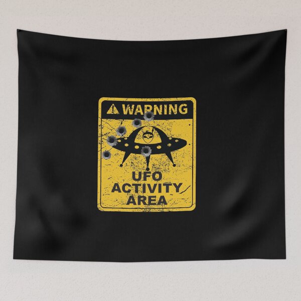 Item preview, Warning, UFO activity area designed and sold by paulo silveira.
