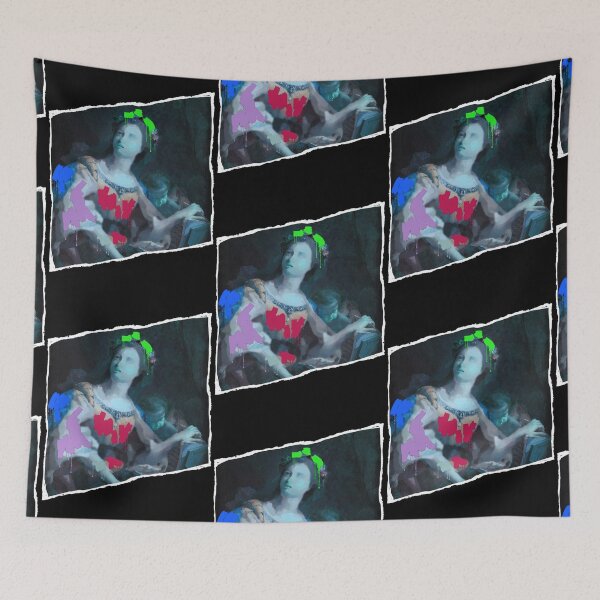 Item preview, Woman & Cherub - Blue designed and sold by EvilLeftHand.