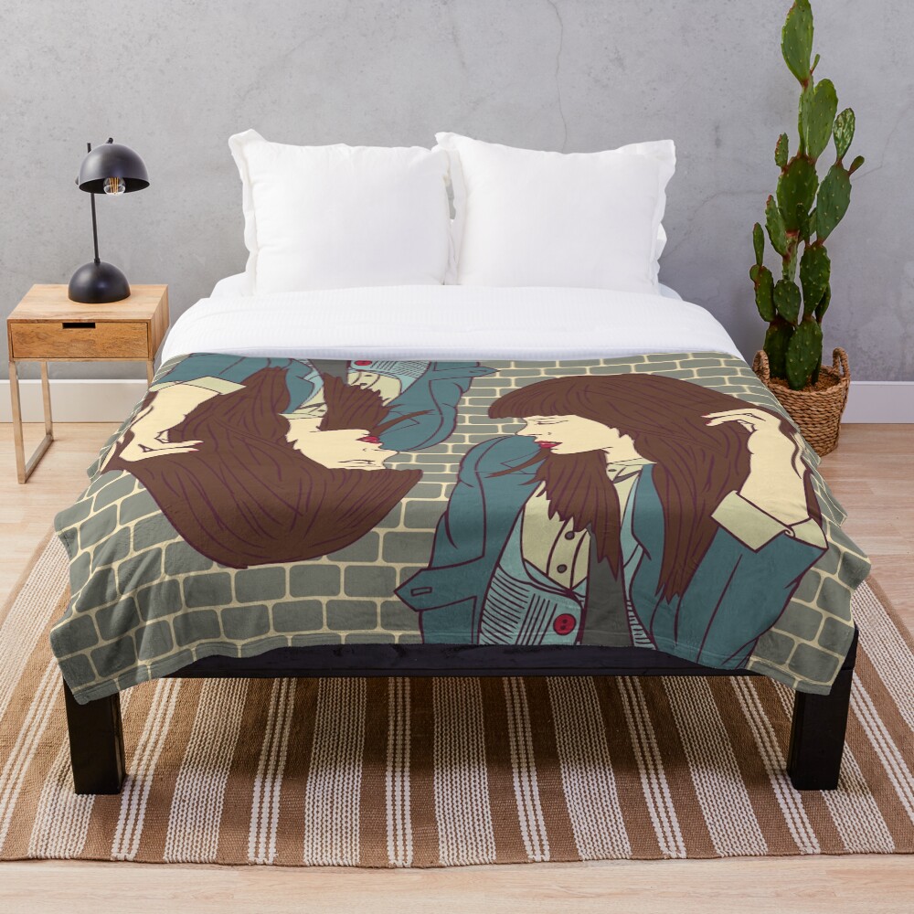 Item preview, Throw Blanket designed and sold by freshinkstain.