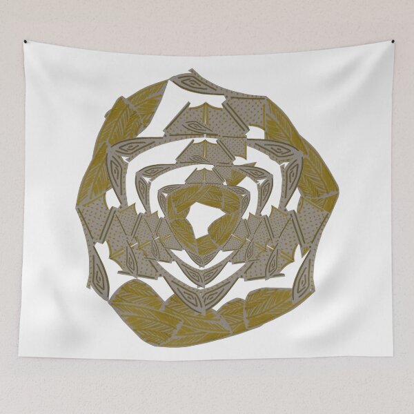 Item preview, Gold geometric  designed and sold by ginnytrauth.