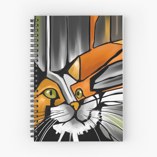 Aperçu de l'œuvre Chat abstrait or créée et vendue par Brahma Putra.