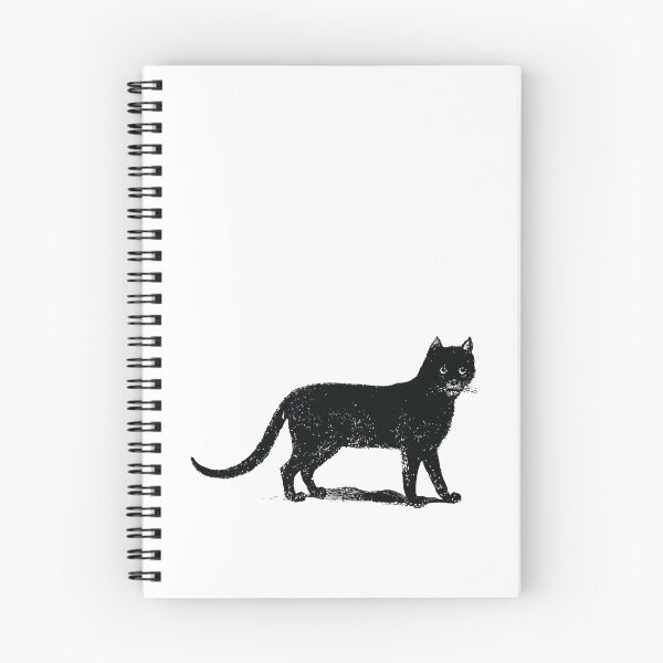 Item preview, Antique Black Cat Illustration designed and sold by moonandcat.