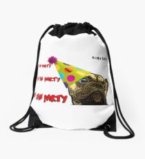 Kobi Casts - Live the party, Love the Party, BE THE PARTY! Drawstring Bag