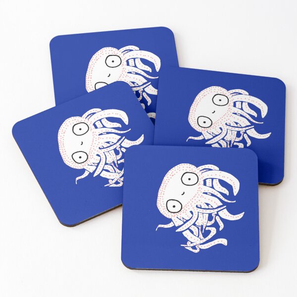 Item preview, Blue Squid designed and sold by sisselonpaper.