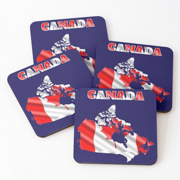 Item preview, Canada Map Flag designed and sold by marosharaf.
