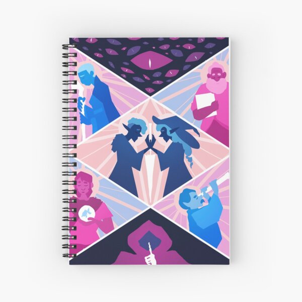 The adventure zone IPRE crew seven birds balance Spiral Notebook