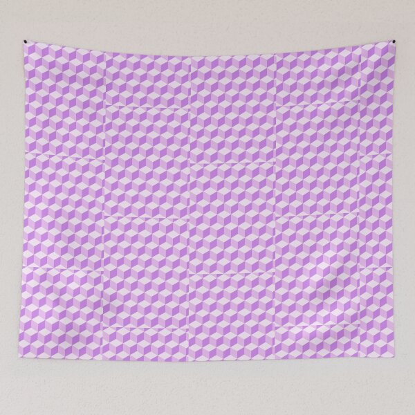 Item preview, Purple 3D Cubes designed and sold by ArtsyJulez.