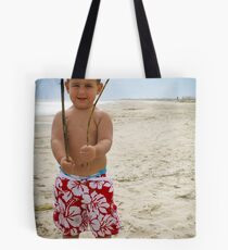 I am king of this beach... Tote Bag