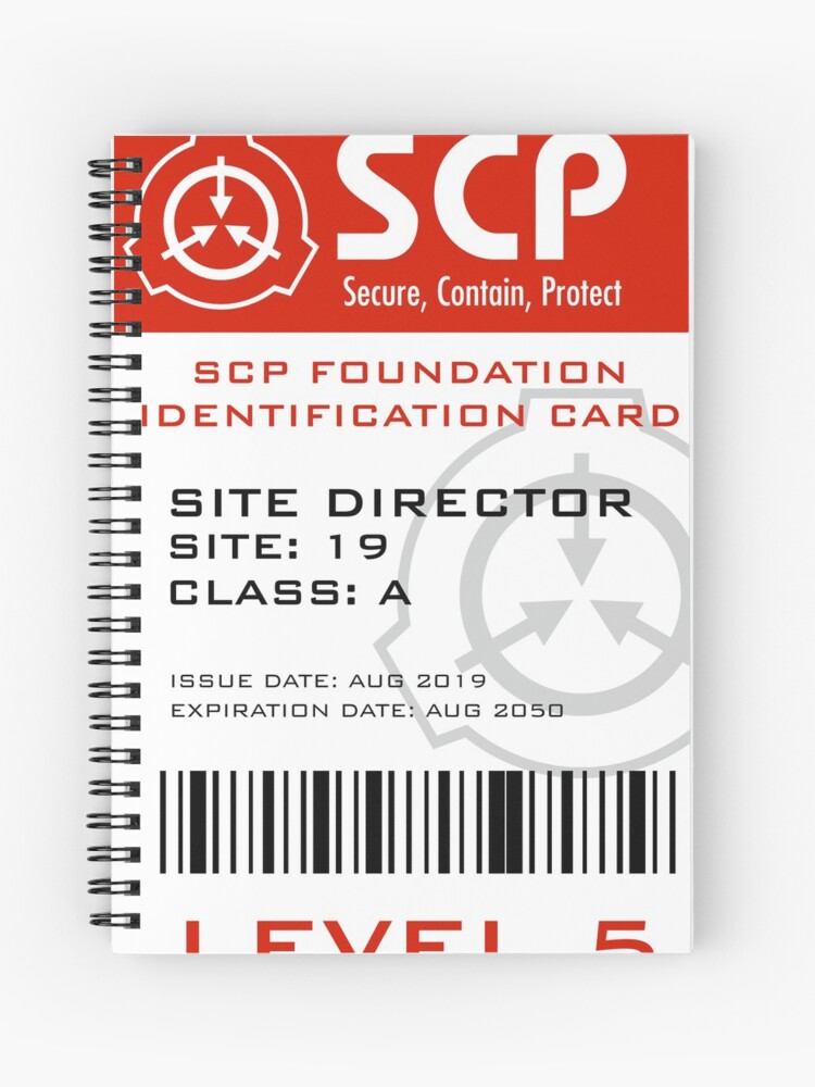 SCP Foundation - Site Director Notebook - by foundation, scp