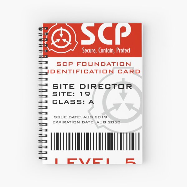 SCP Foundation Secure Access Keycard ID Card Badge Cosplay 