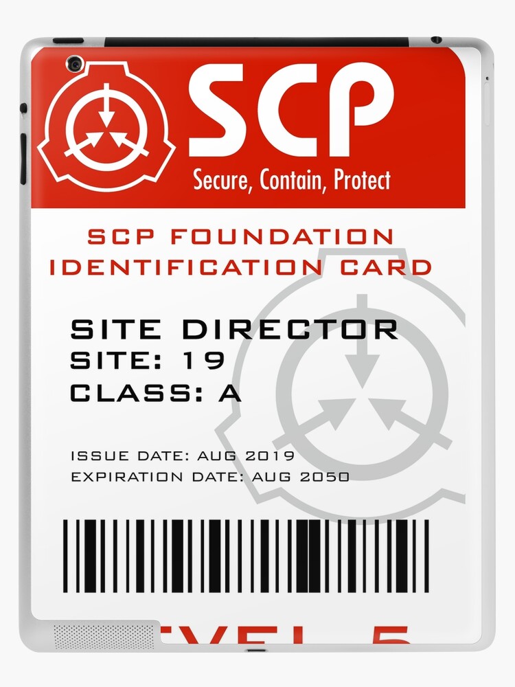 SCP FOUNDATION Identification Card 