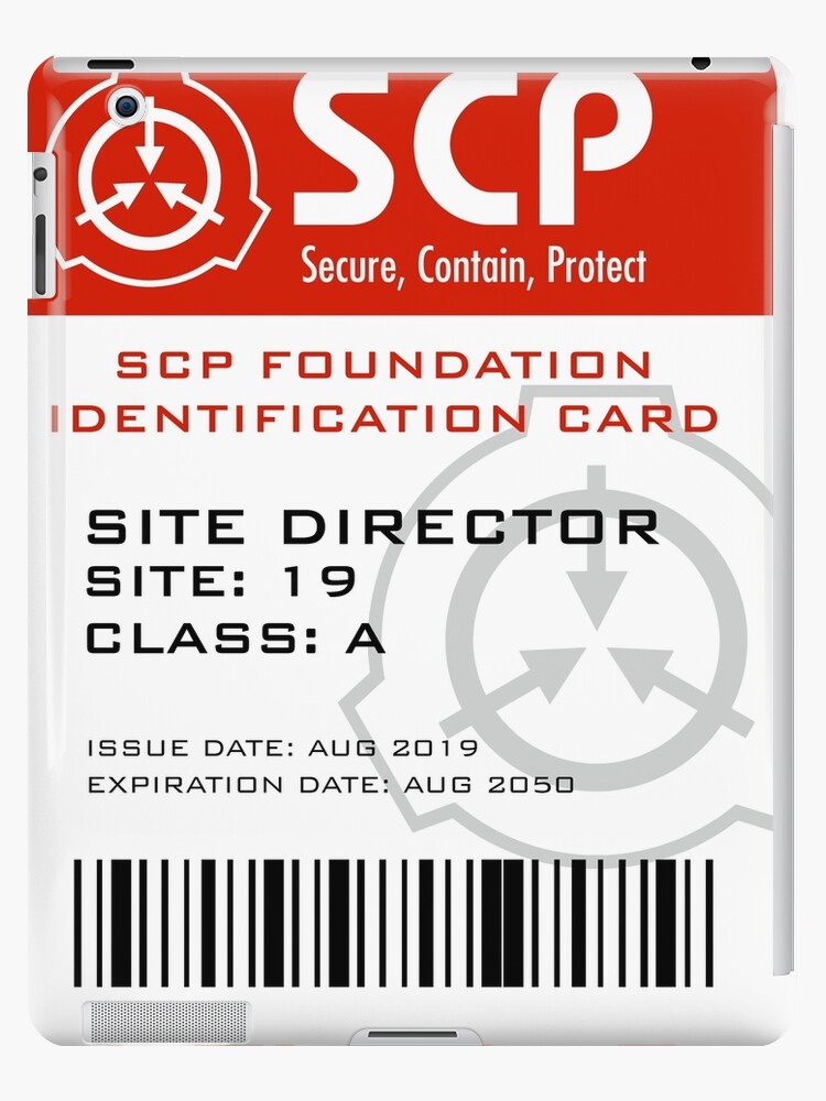 SCP-1471 MalO ver1.0.0 SCP Foundation iPad Case & Skin for