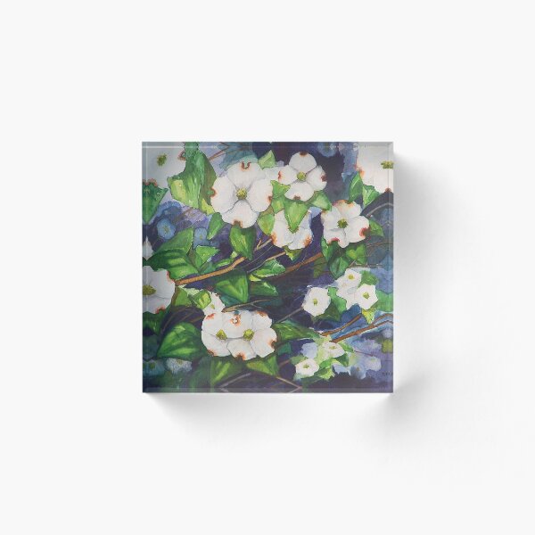 Aperçu de l'œuvre Fleurs de cornouiller dans ma cour créée et vendue par Rick Paller.
