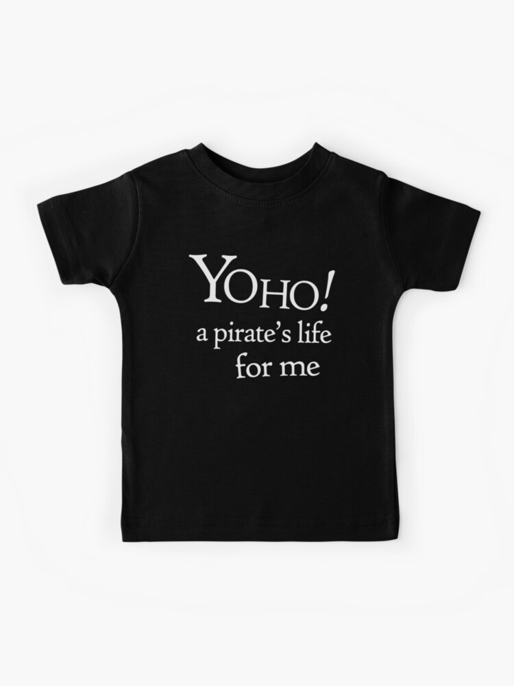 Pirates of the Caribbean Shirt A Pirates Life for Me Shirt 