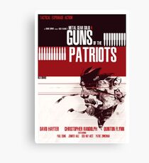 Patriots - Metal Gear Canvas Print