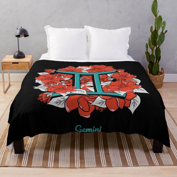 Item preview, Floral Zodiac Sign Gemini Gift Women Men designed and sold by Teeleo.
