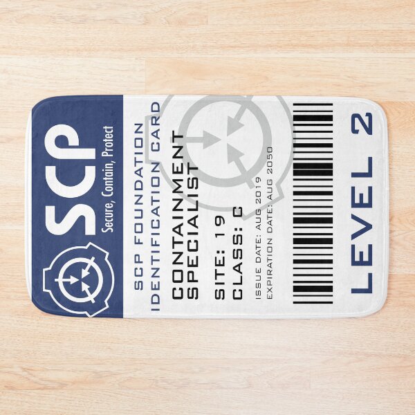 Item preview, SCP Foundation Containment Specialist Badge  designed and sold by opalskystudio.