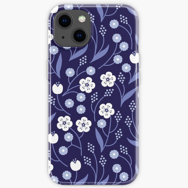 In Bloom, Monochrome | In Bloom | Elizabeth Attwood iPhone Soft Case
