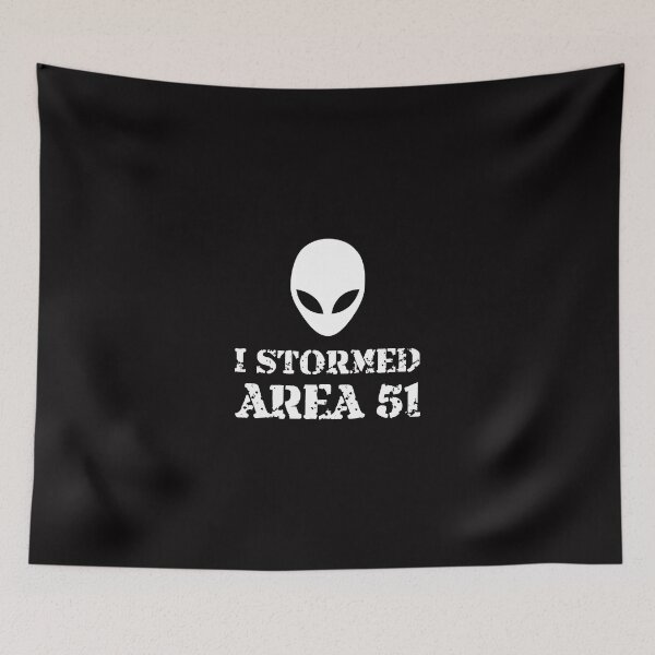 Item preview, I Stormed Area 51 Alien Fan Funny Meme designed and sold by TheBestStore.