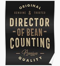 Director Of Bean Counting Poster