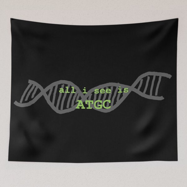 Item preview, All I see... Bioinformatics Science Equality DNA designed and sold by MoPaws.