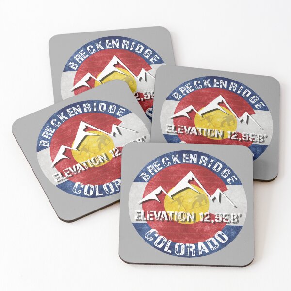 Item preview, Breckenridge Colorado Flag Ski Snowboard designed and sold by letourneau41.