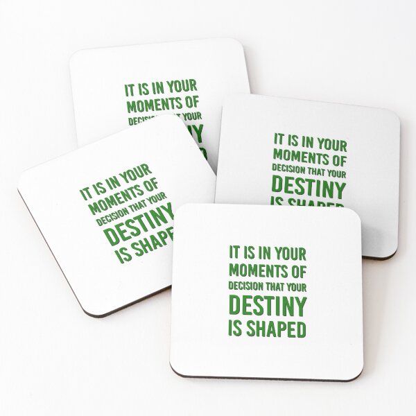 Item preview, Inspiration quote - It is in your moments of decision that your destiny is shaped designed and sold by Inspirationmotivation.