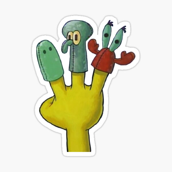 spongebob hand puppet