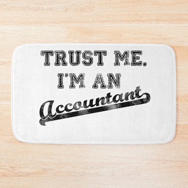 Item preview, Trust me I'm an accountant faded us college style print designed and sold by qlobba.