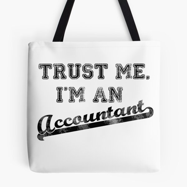 Item preview, Trust me I'm an accountant faded us college style print designed and sold by qlobba.