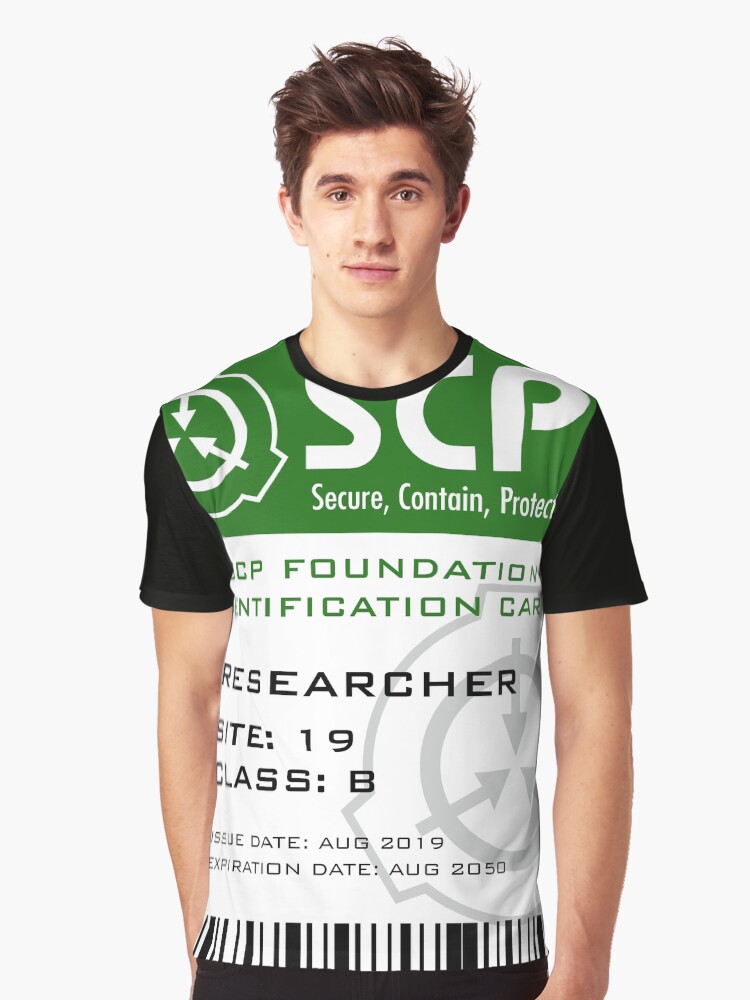  SCP Foundation T-shirt : Clothing, Shoes & Jewelry