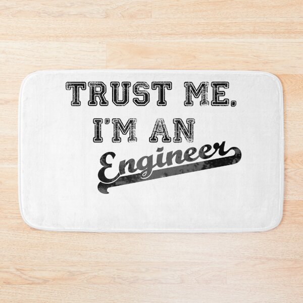 Item preview, Trust me I'm an Engineer faded us college style print designed and sold by qlobba.