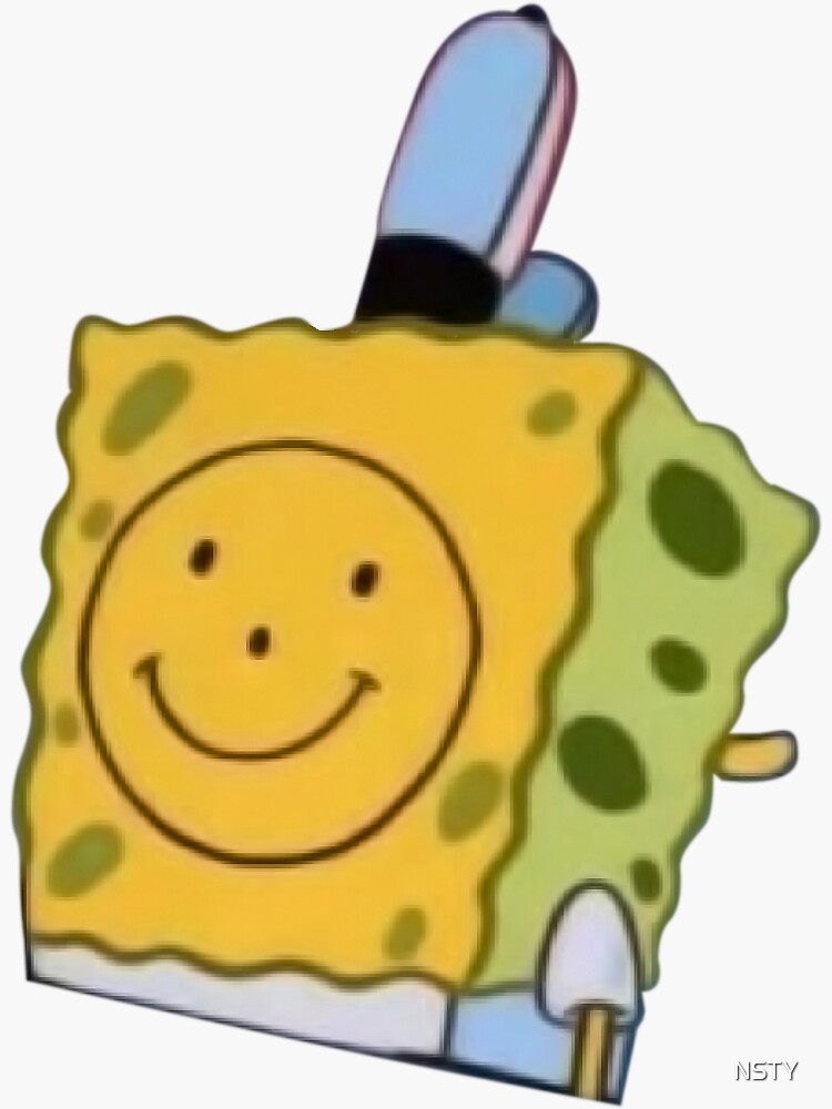 Spongebob Squarepants happy face by NSTY.
