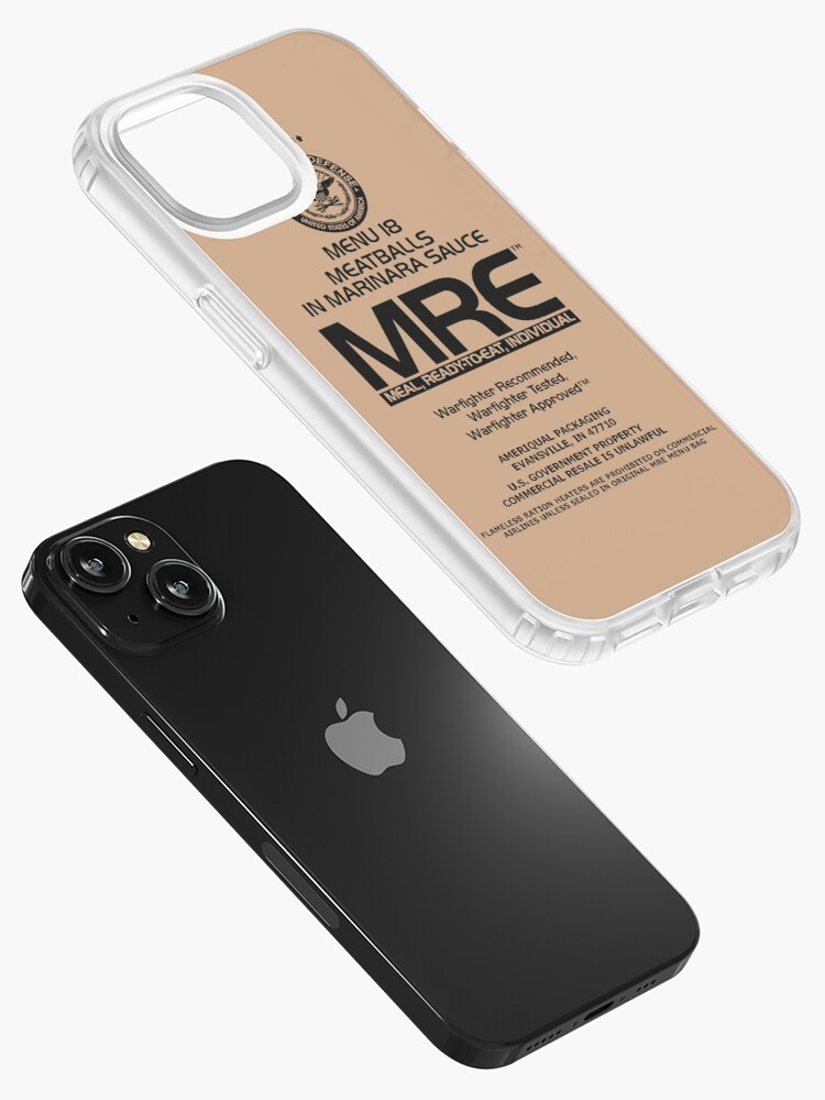 MRE Meatballs in Marinara Sauce iPhone Case