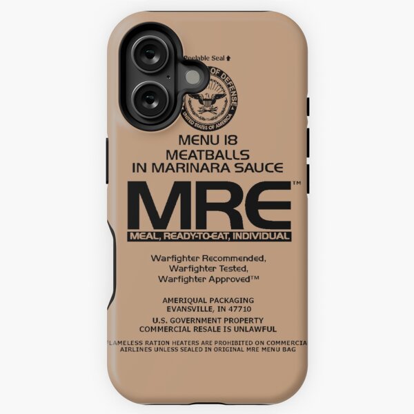 Item preview, MRE Meatballs in Marinara Sauce designed and sold by RadioactiveBee.