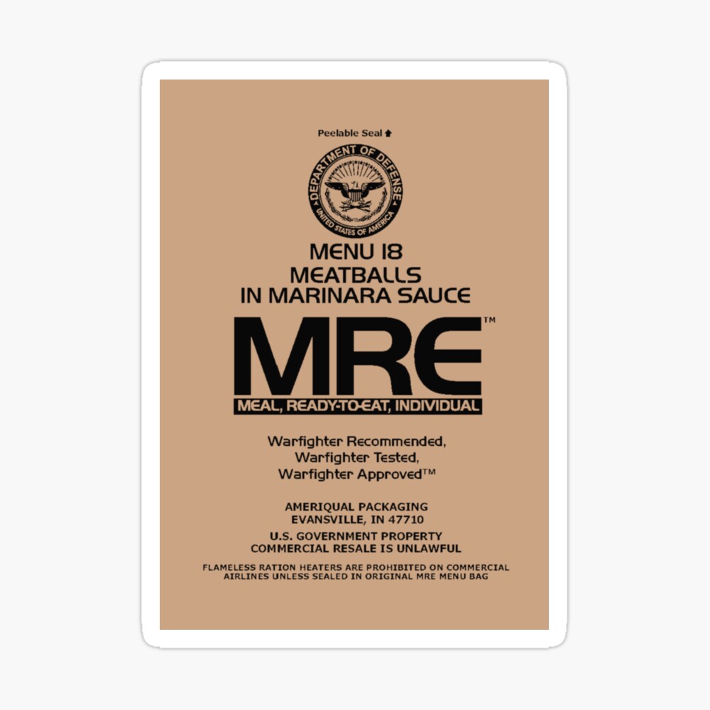 MREs (Meals Ready-to-Eat) Box B, Genuine U.S. India | Ubuy