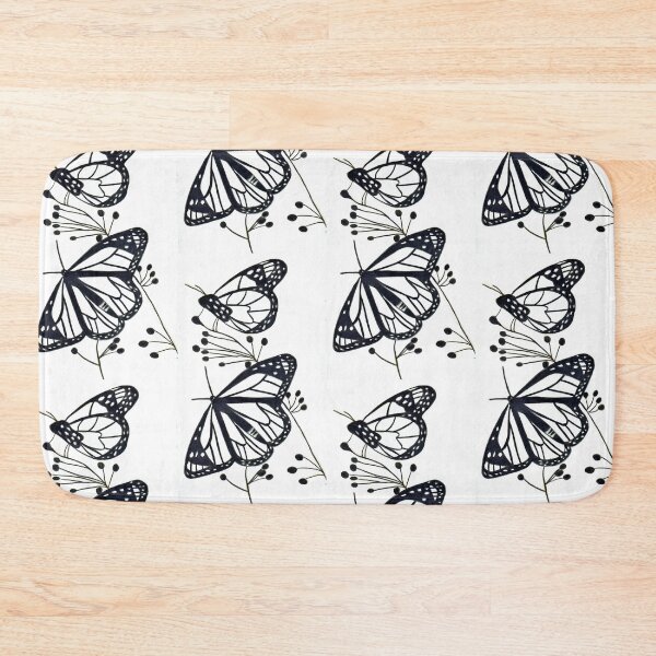 Item preview, Monarch Butterflies with Flower  designed and sold by Annabelle Acord.
