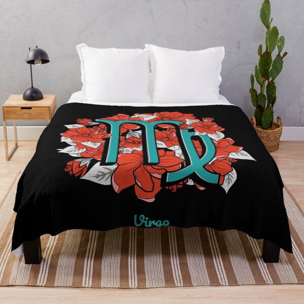 Item preview, Floral Zodiac Sign Virgo Gift Women Men designed and sold by Teeleo.