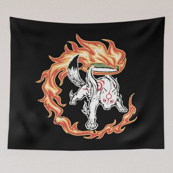 Item preview, Okami Wolf Textured designed and sold by Art By Isah.