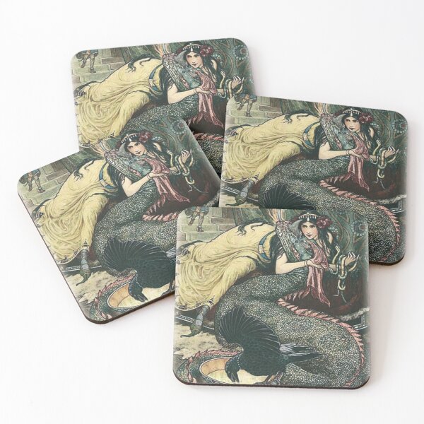 Item preview, MARINA LAY UPON A COUCH AND FONDLED A FIERY DRAGON WITH HER RIGHT HAND designed and sold by johndhalsted.