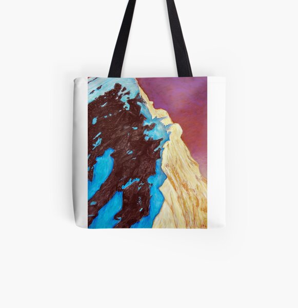 Everest - from the south summit All Over Print Tote Bag