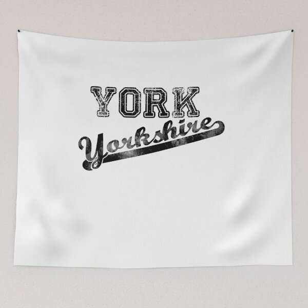 Item preview, York Yorkshire faded us college style print designed and sold by qlobba.