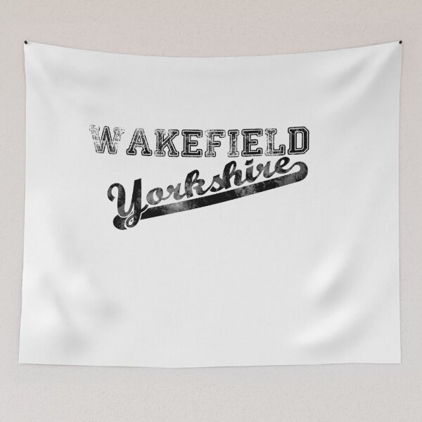 Item preview, Wakefield Yorkshire faded us college style print designed and sold by qlobba.