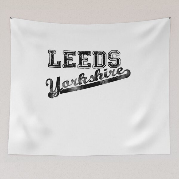 Item preview, Leeds Yorkshire faded us college style print designed and sold by qlobba.