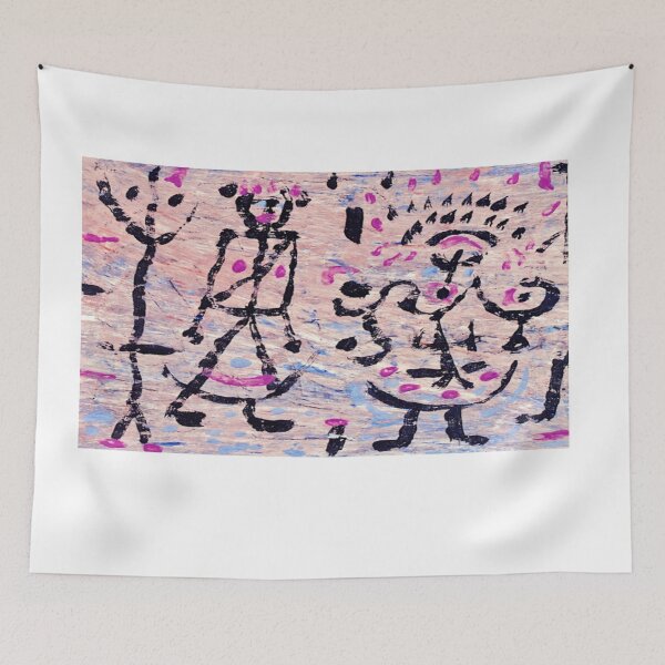 Item preview, Paul Klee Art t-shirt Winter Masks 1938 designed and sold by AvantGardeArt52.