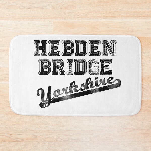 Item preview, Hebden Bridge Yorkshire faded us college style print designed and sold by qlobba.