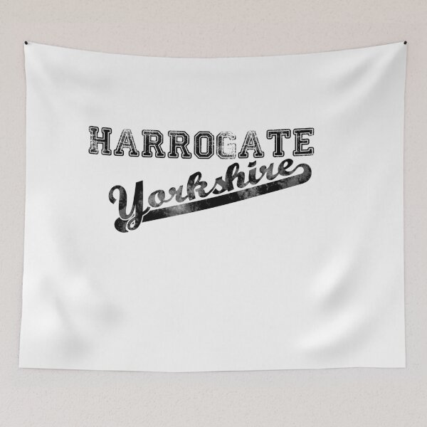 Item preview, Harrogate Yorkshire faded us college style print designed and sold by qlobba.