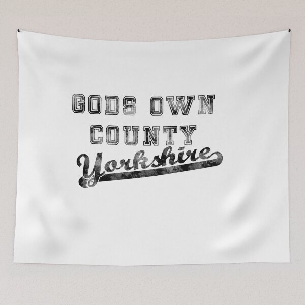 Item preview, Gods own County Yorkshire faded us college style print designed and sold by qlobba.