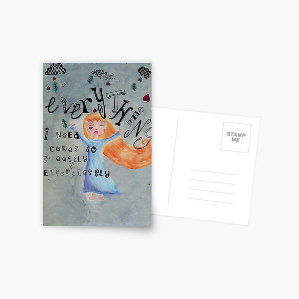 Everything I need Postcard